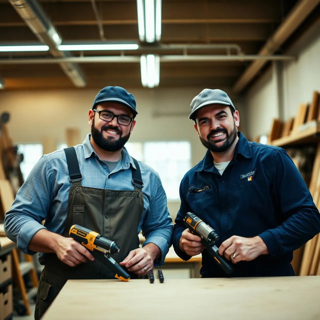 A1 Brothers craftsmen in workshop